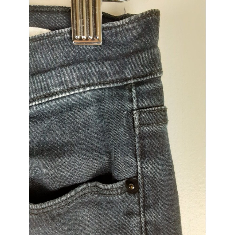 Frame Denim Le High Flare Dark Wash Jeans High Waist Stretch Zip Fly Roxy 30 - Picture 11 of 11